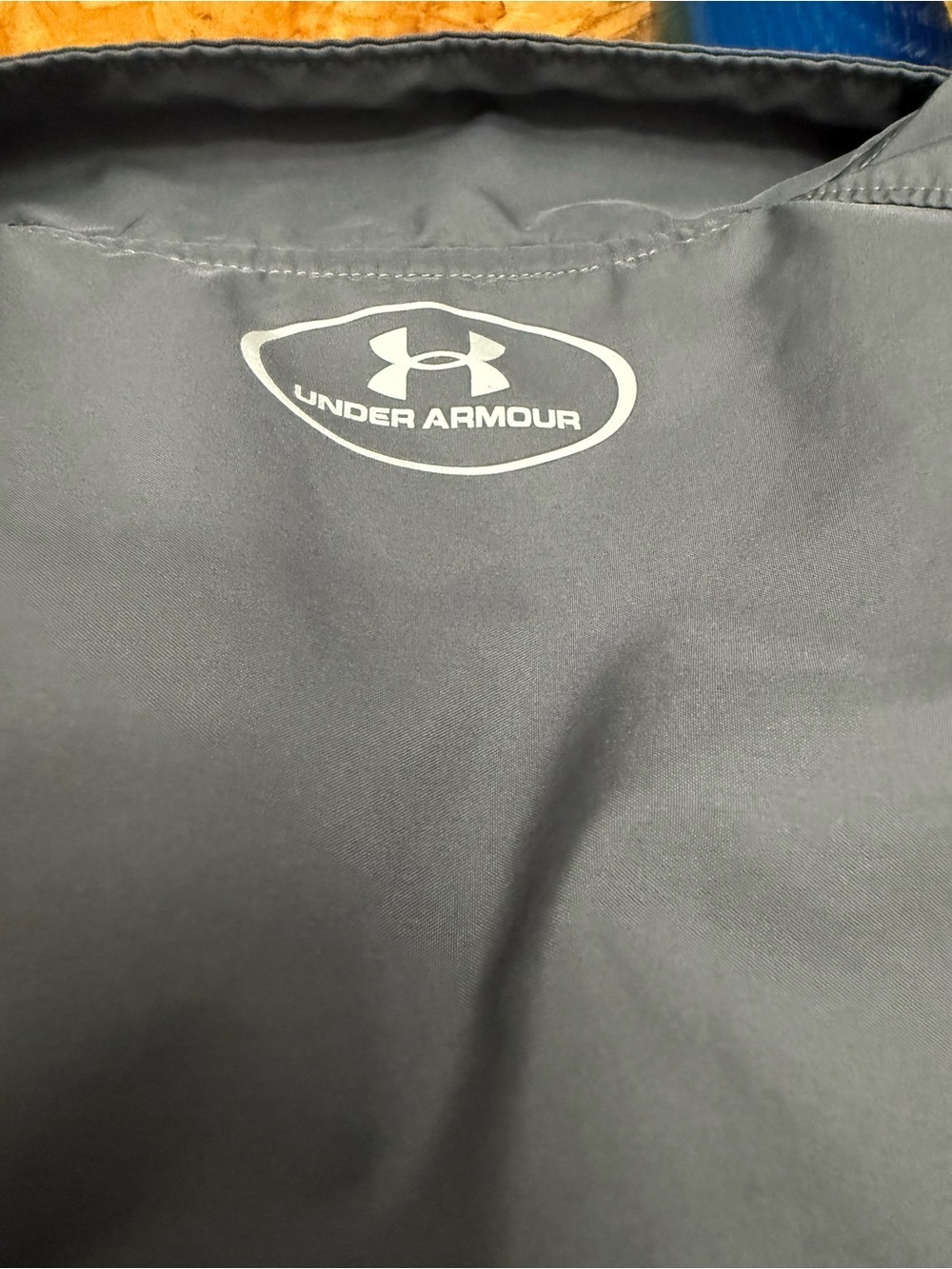 Under Armour Storm 1 Run Full Zip Jacket Gray Reflective Men’s Large Windbreaker - Picture 10 of 11